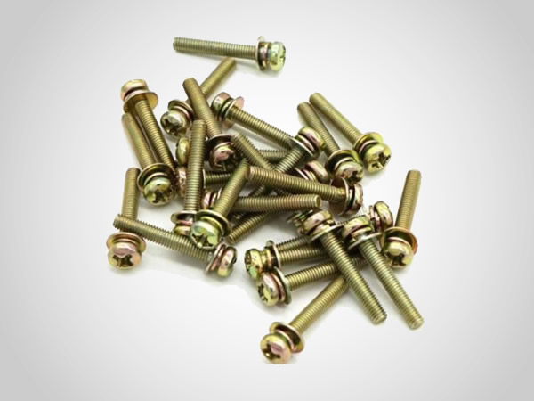 Combination screws are widely used and have a variety of different structural forms